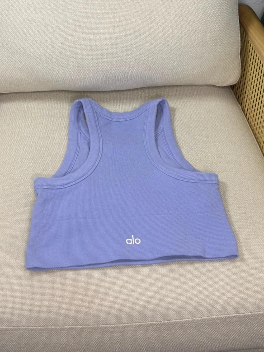 Alo Yoga Seamless Delight High Neck Tank Best for size small